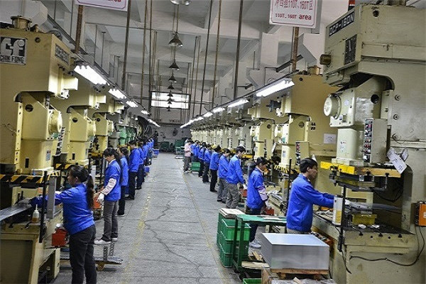 110、160沖壓生產線-中山市五金制品廠